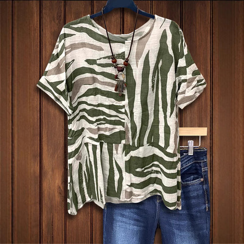 Damen Leichtes Safari-Shirt Heidi-Mode