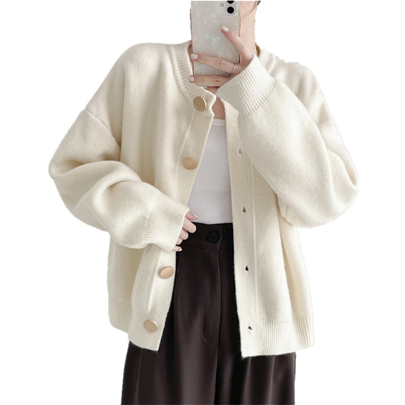 Damen Modischer Strickpullover Heidi-Mode