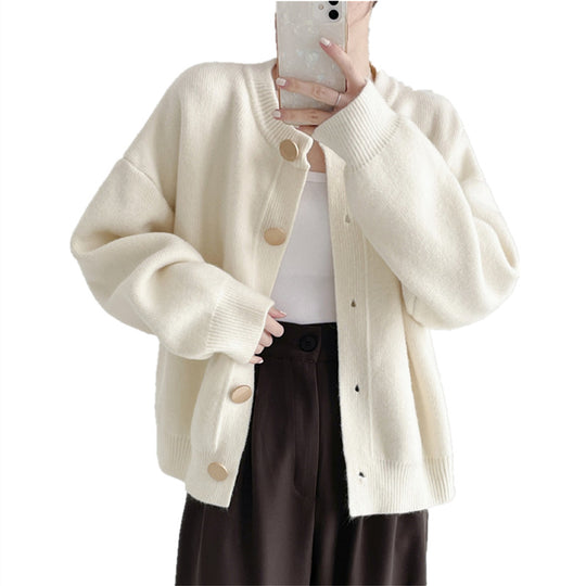 Damen Modischer Strickpullover Heidi-Mode