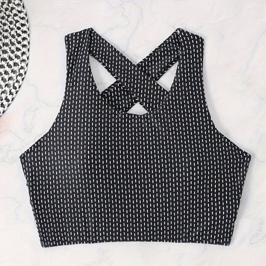 Damen Bikiniset mit hoch geschnittenen Unterteilen und Raffung Heidi-Mode