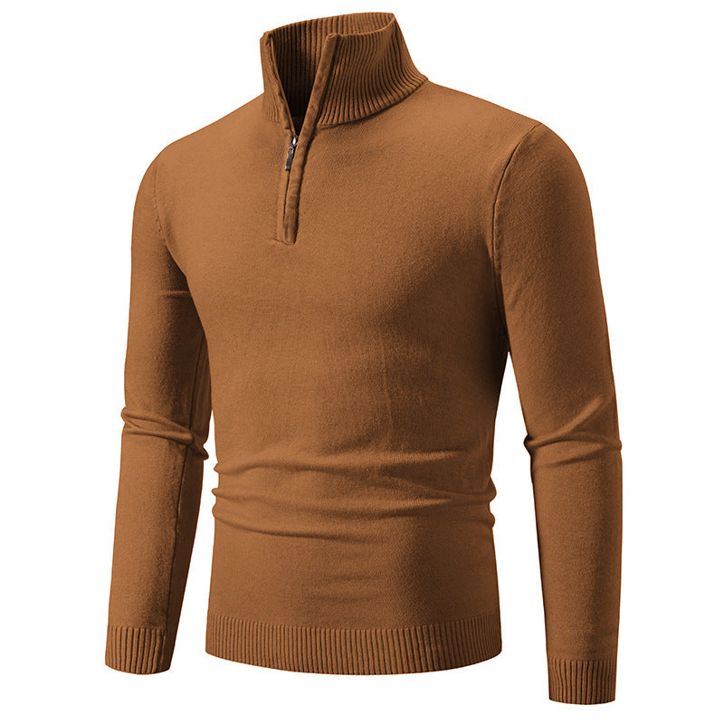 Herren Stehkragen Pullover Heidi-Mode