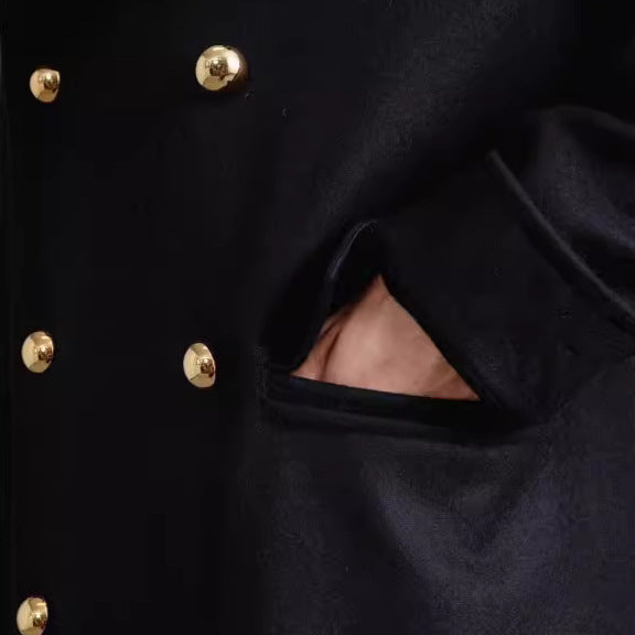 Herren eleganter und stilvoller Dufflecoat mit modernen Akzenten Heidi-Mode