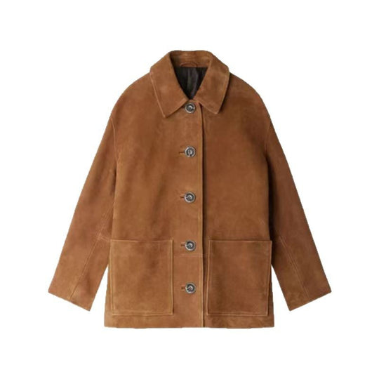 Damen Herrenmode Wildlederjacke Heidi-Mode