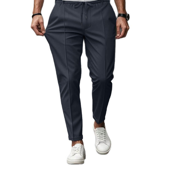 Herren modische Slim-Fit Jogginghose mit elastischem Bund und praktischen Seitentaschen Heidi-Mode