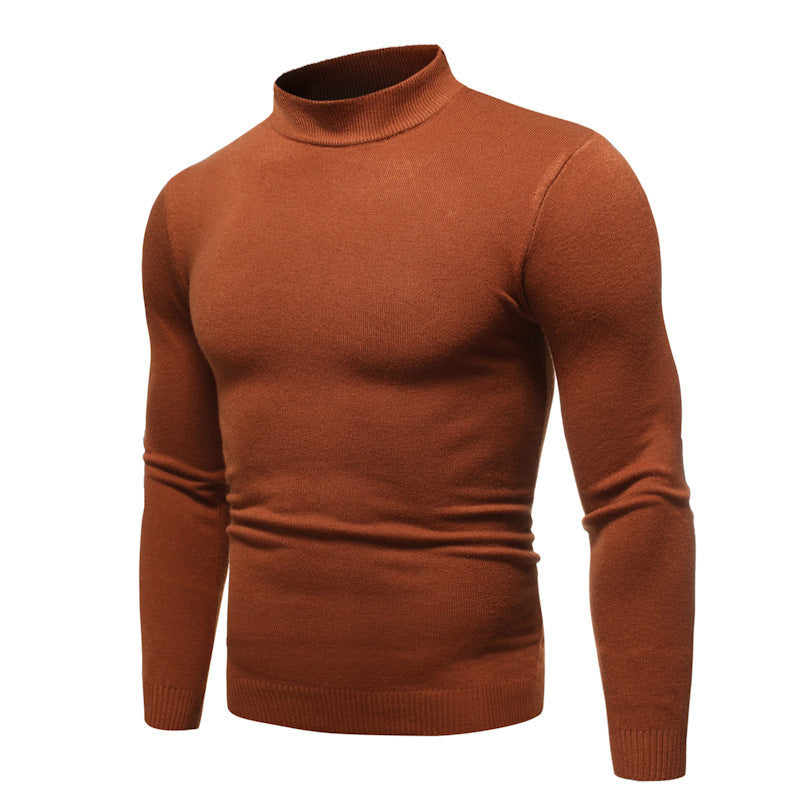 Herren zeitloser Rollkragenpullover Heidi-Mode