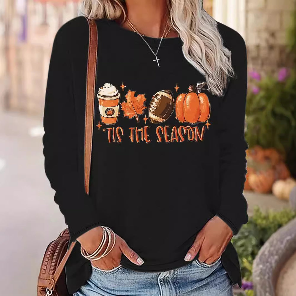 Damen Lässiges Langarmshirt mit elegantem Schnitt und komfortablem Stoff Heidi-Mode