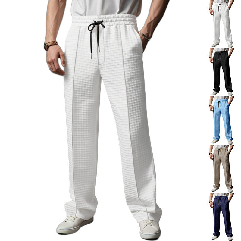 Herren Lässige Sporthose mit komfortablem Kordelzug und atmungsaktivem Gewebe Heidi-Mode