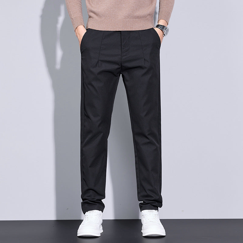 Herren Elegante Anzughose mit Struktur