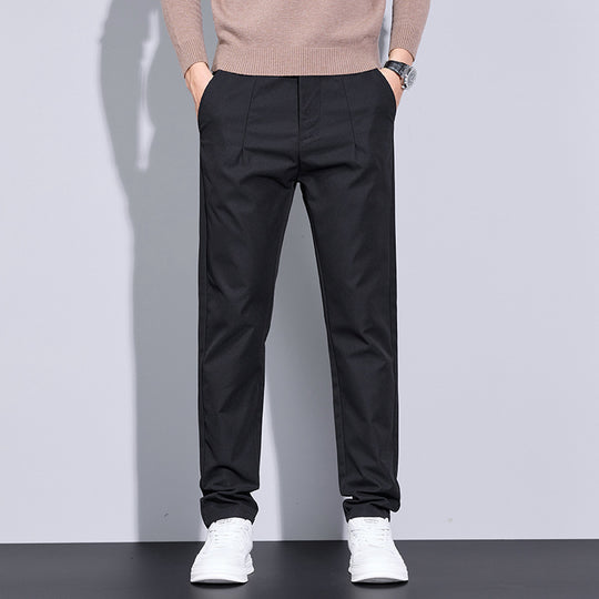 Herren Elegante Anzughose mit Struktur