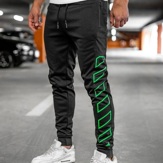 Herren Sportliche Jogginghose mit modernem Design und Seitentaschen Heidi-Mode