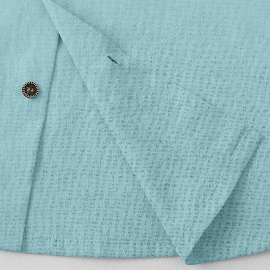 Herren lässiges Hemd mit Kapuze und Knopfdetails Heidi-Mode