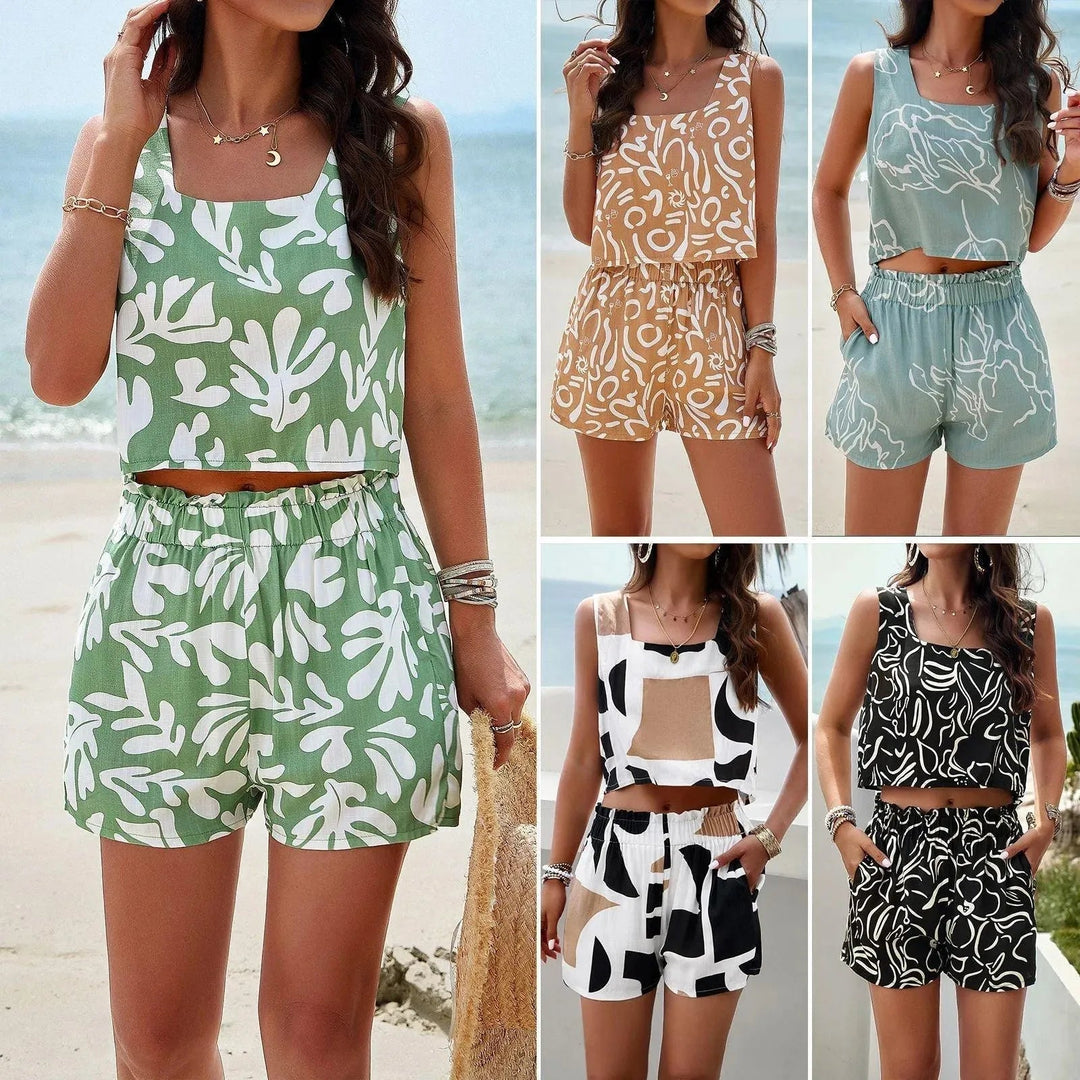 Heidi-Mode | Top and Shorts für Damen