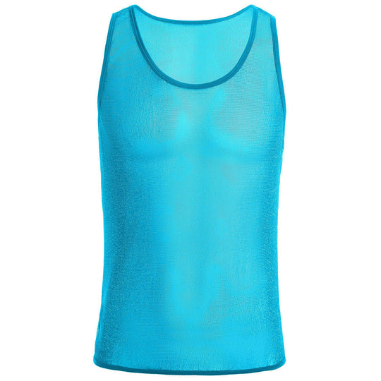 Herren Sportliches Netz-Tanktop Heidi-Mode