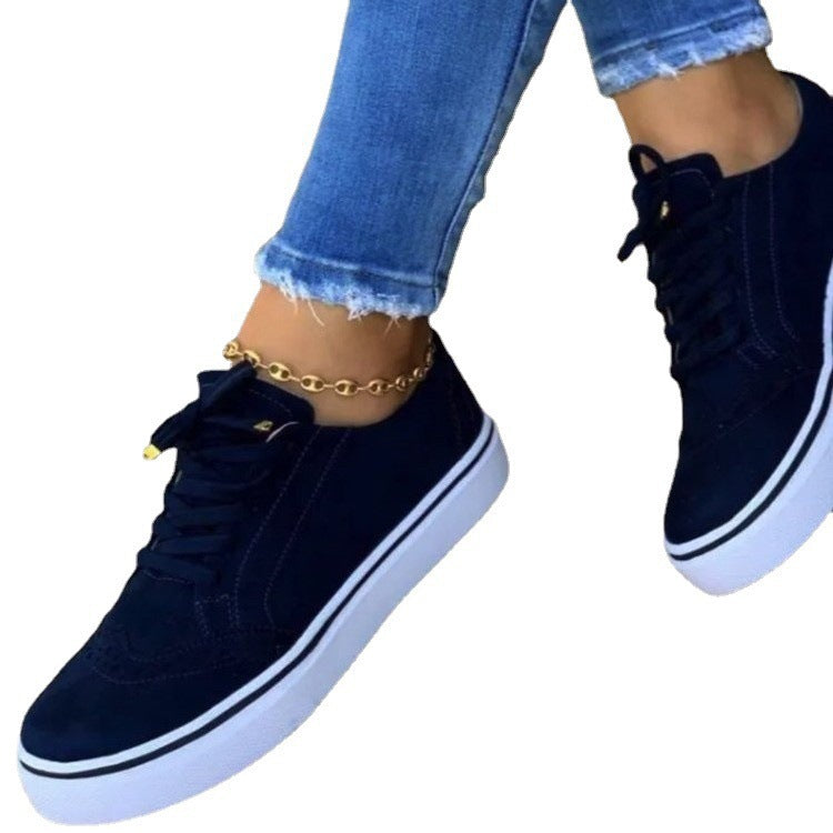 Damen Sneaker mit modischem Textilobermaterial und dämpfender Sohle Heidi-Mode