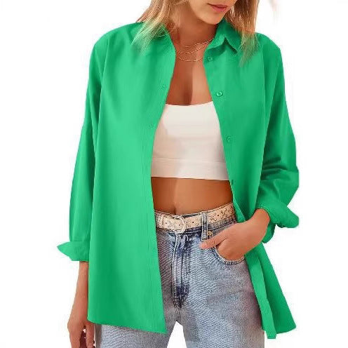 Damen lässige Hemdbluse Heidi-Mode