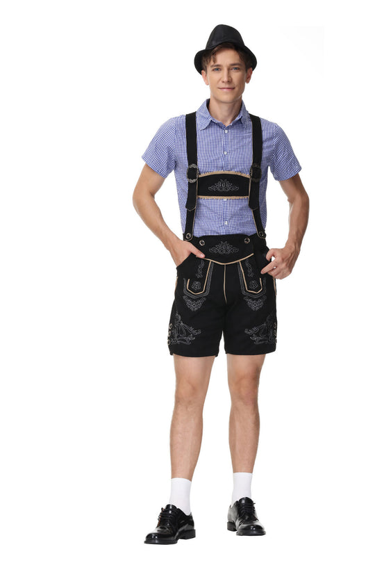 Herren Stilvolles Trachten-Outfit mit aufwändigen Stickereien und modernen Akzenten Heidi