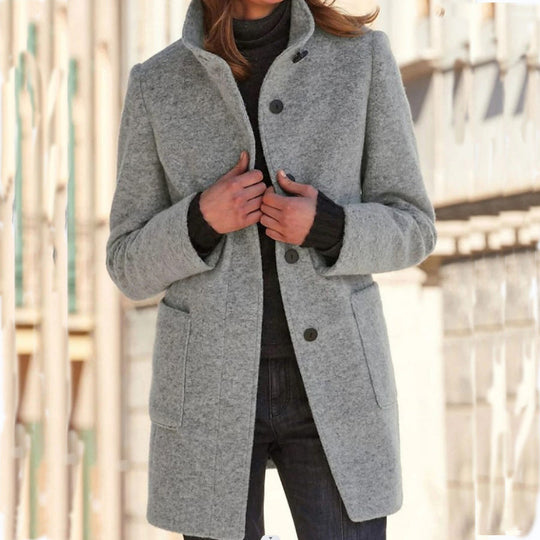 HeidiMode | Stilvoller & Eleganter Button-Down-Mantel