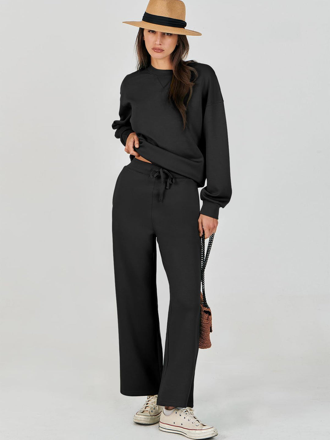 Damen entspannten Komfort Sweatset Heidi-Mode