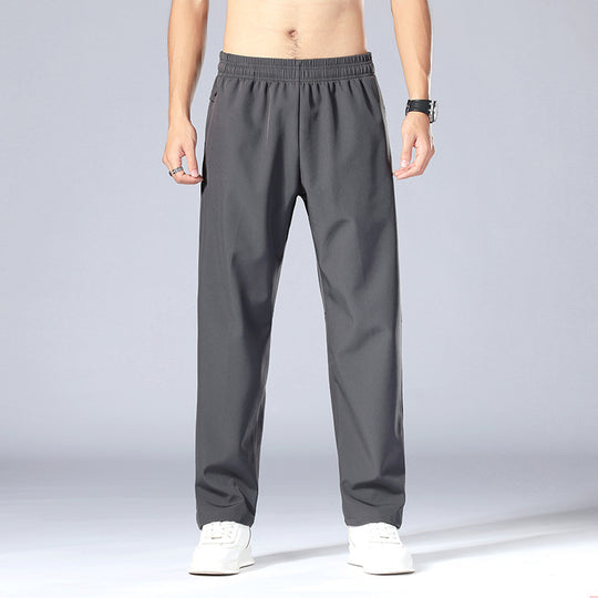 Herren Freizeit-Hose mit elastischem Bund und atmungsaktiven Eigenschaften Heidi-Mode