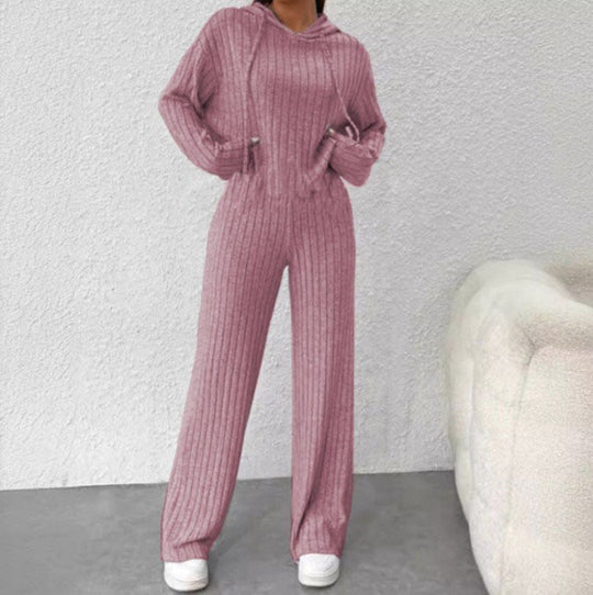Damen lässiger Strickanzug Heidi-Mode