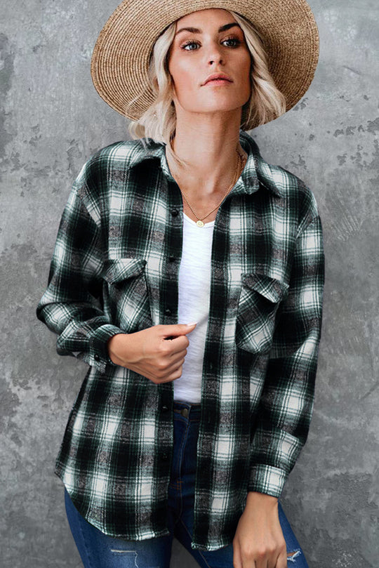 Damen Flanellhemd Heidi-Mode