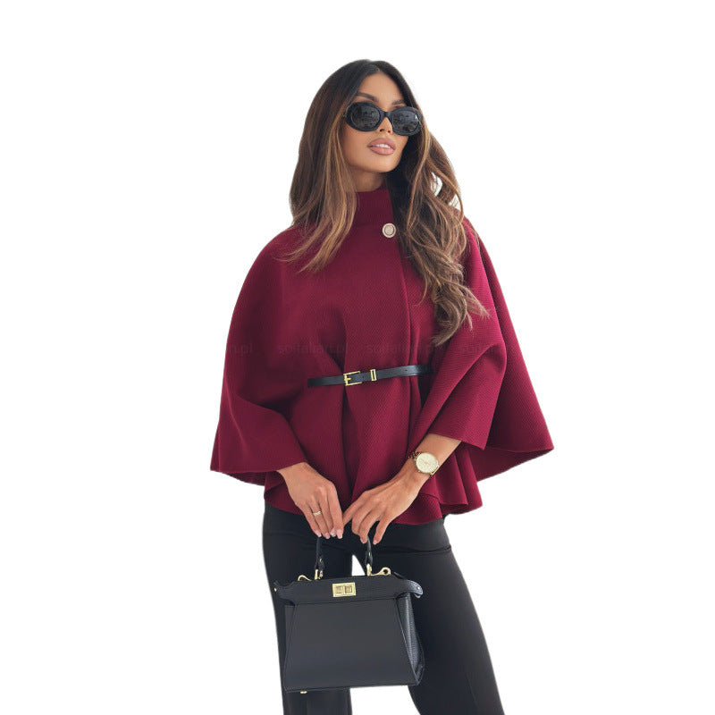 Damen Elegantes Cape-Jackett Heidi-Mode