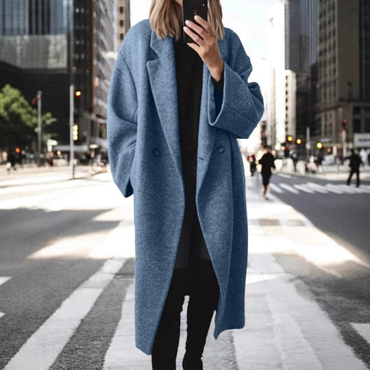 Damen oversized Wollmantel Heidi-Mode