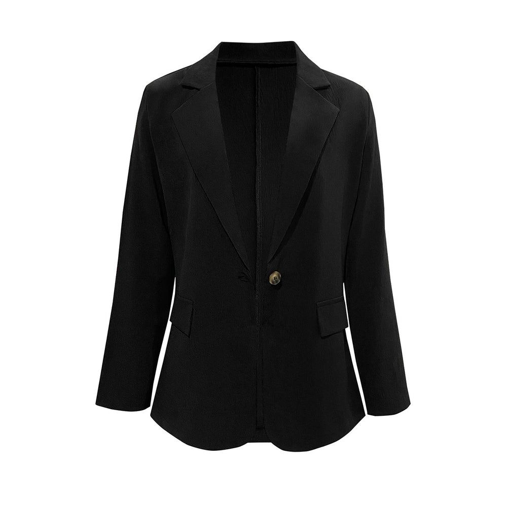 Damen Blazer mit elegantem Schnitt und praktischen Taschen Heidi-Mode