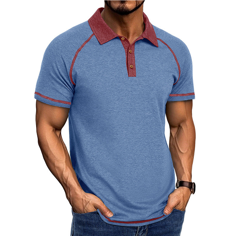 Heidi Mode | Kurzärmeliges Herren-T-Shirt mit Revers