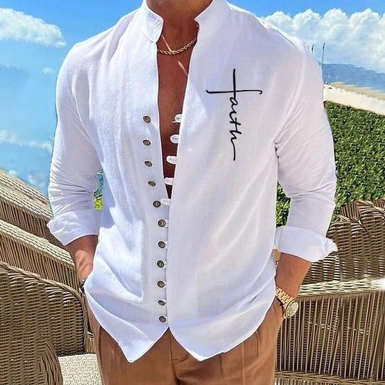 Herren luftige Hemdbluse Heidi-Mode