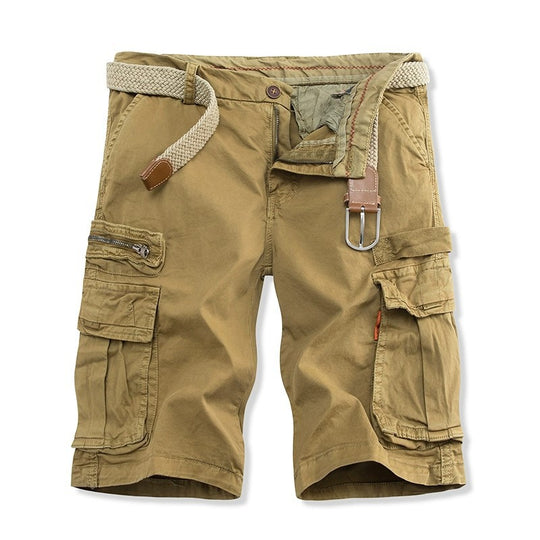 Herren Robuste Multi-Taschen Cargo-Shorts Heidi-Mode