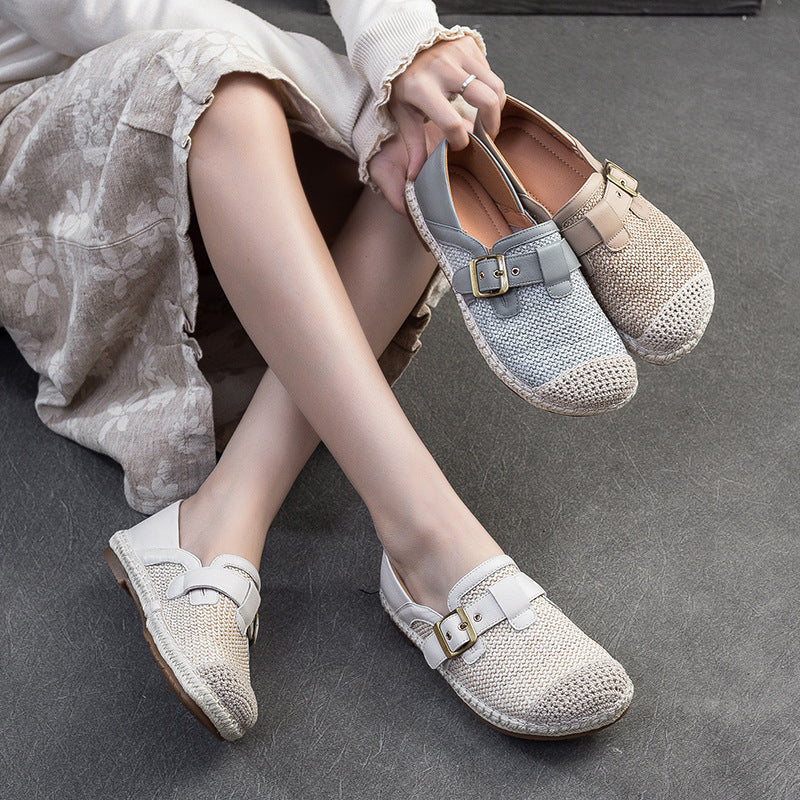Damen Pantoletten mit innovativem Riemendesign und flexibler Sohle Heidi-Mode