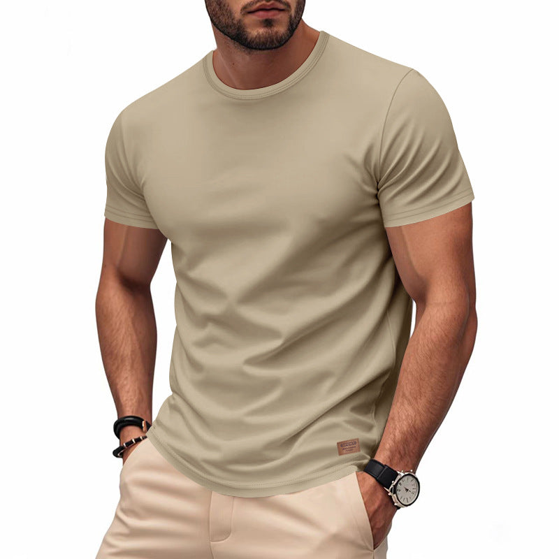 Herren Sport-T-Shirt aus atmungsaktivem Material mit feuchtigkeitsregulierendem Effekt Heidi-Mode