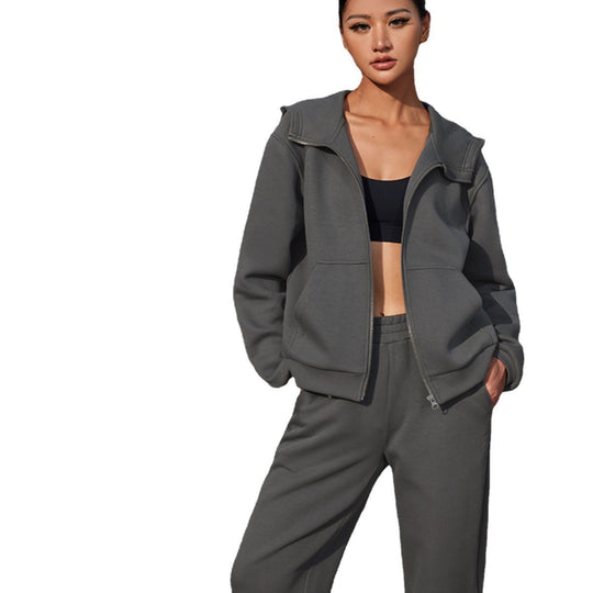 Damen Sportliche und stylische Trainingsjacke Heidi-Mode