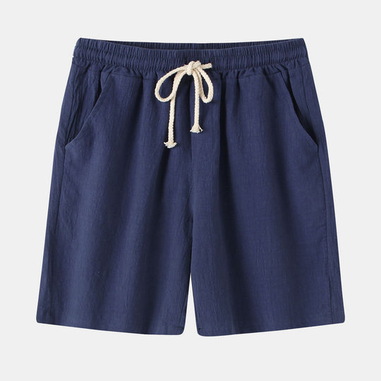 Herren Bermuda-Shorts mit elastischem Bund und seitlichen Taschen Heidi-Mode