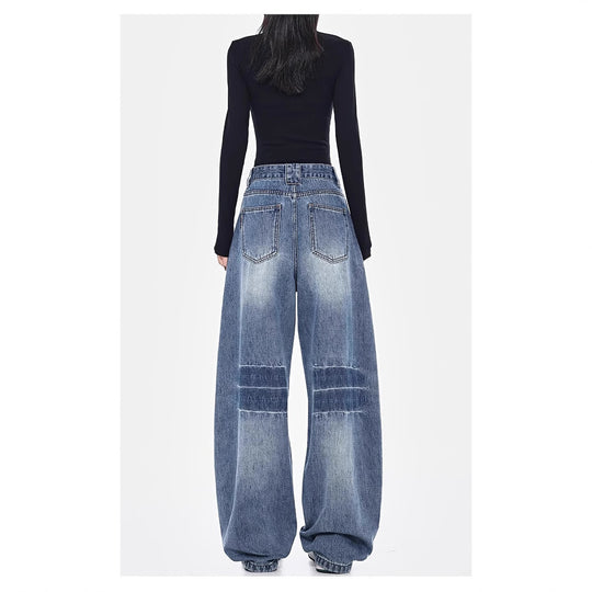 Damen Oversize Jeanshose Heidi-Mode