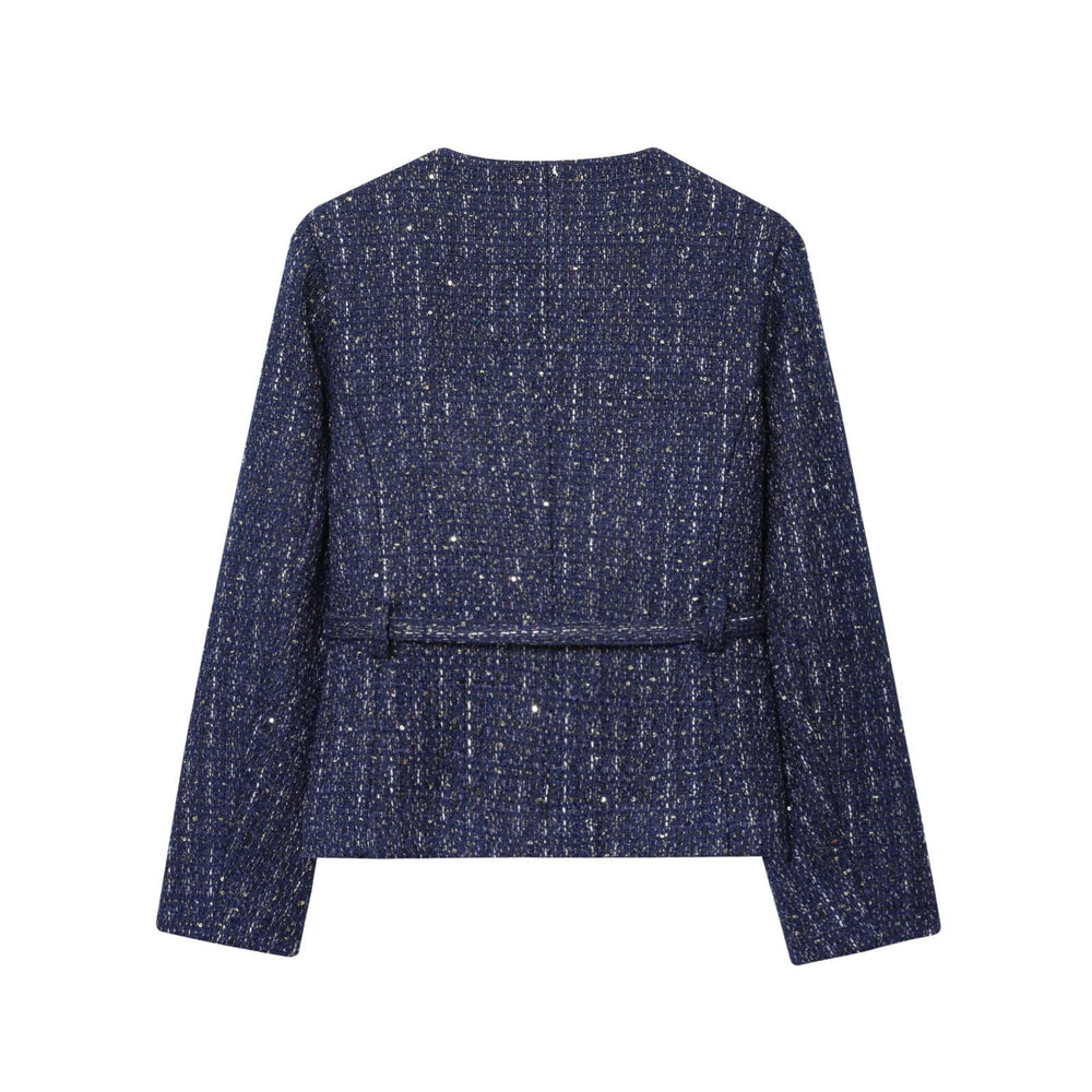 Damen trendige tweed Jacke Heidi-Mode