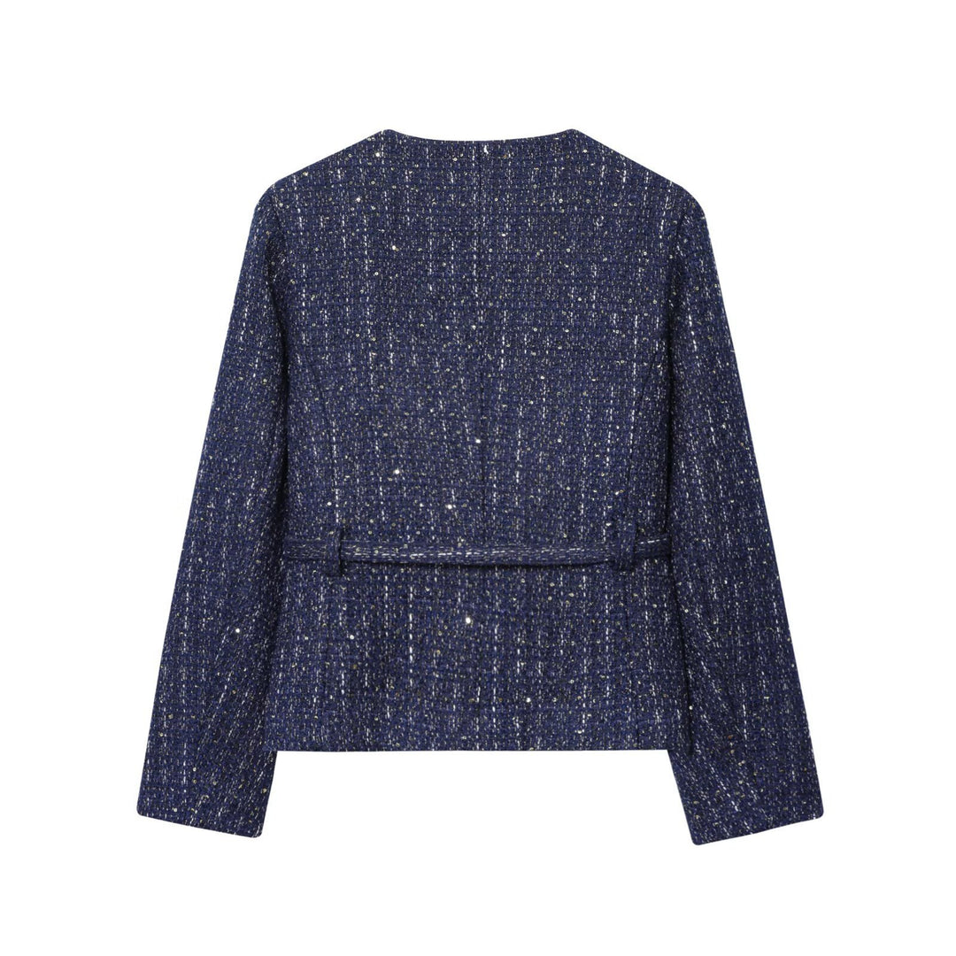 Damen trendige tweed Jacke Heidi-Mode