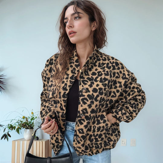 Damen Leo-Felljacke Heidi-Mode