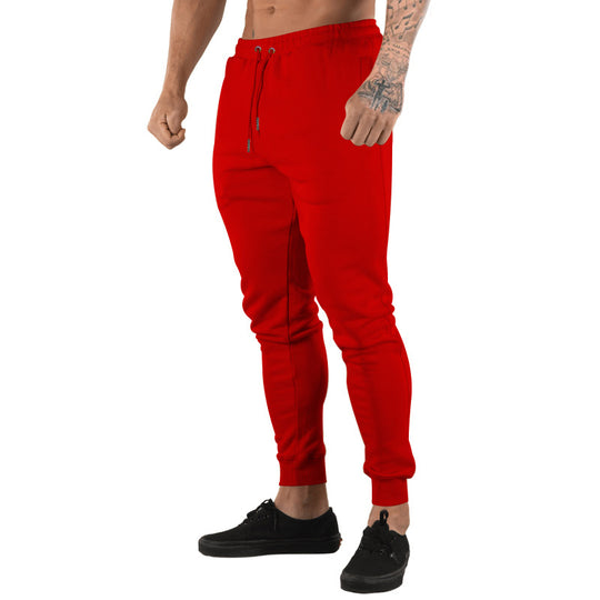 Herren Sportliche Jogginghose mit elastischem Bund und praktischen Reißverschlusstaschen Heidi-Mode