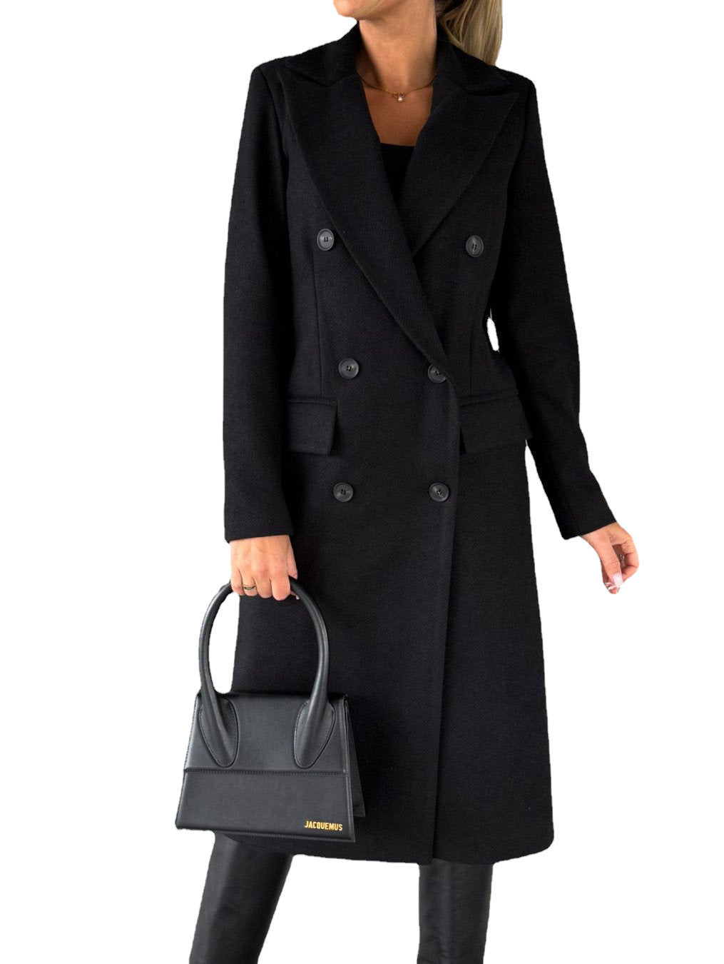 Damen Eleganter und zeitloser Trenchcoat mit doppelter Knopfleiste und praktischen Taschen Heidi-Mode