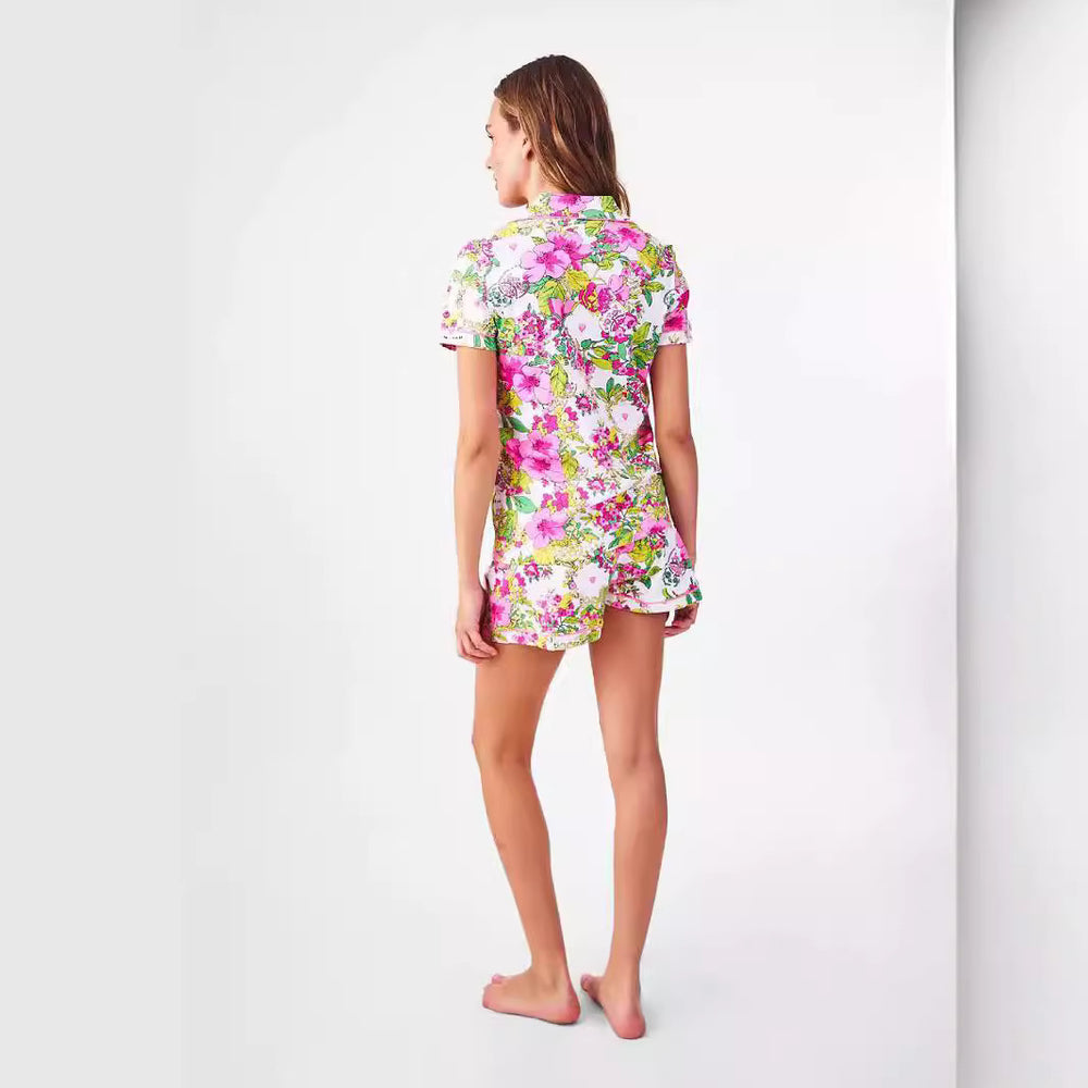 Femme Floral Print Loungewear Set Heidi-Mode