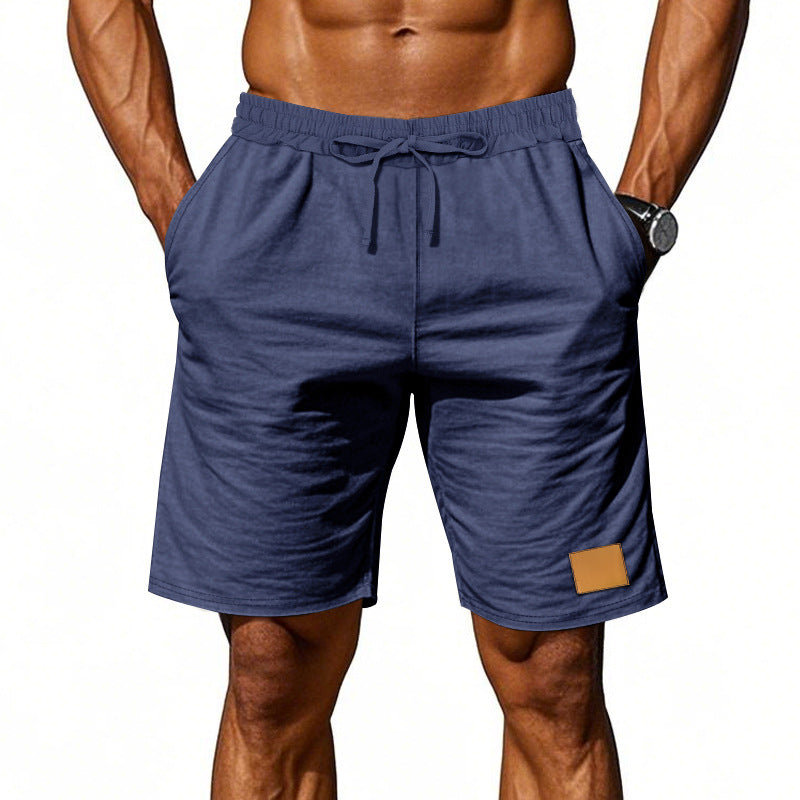 Herren bequeme Sport-Shorts mit elastischem Bund und praktischen Seitentaschen Heidi-Mode