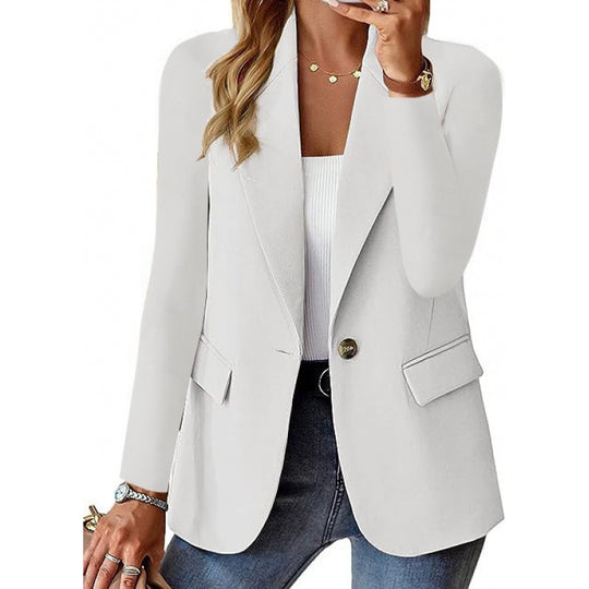 Damen Eleganter Blazer mit moderner Schnittführung Heidi-Mode