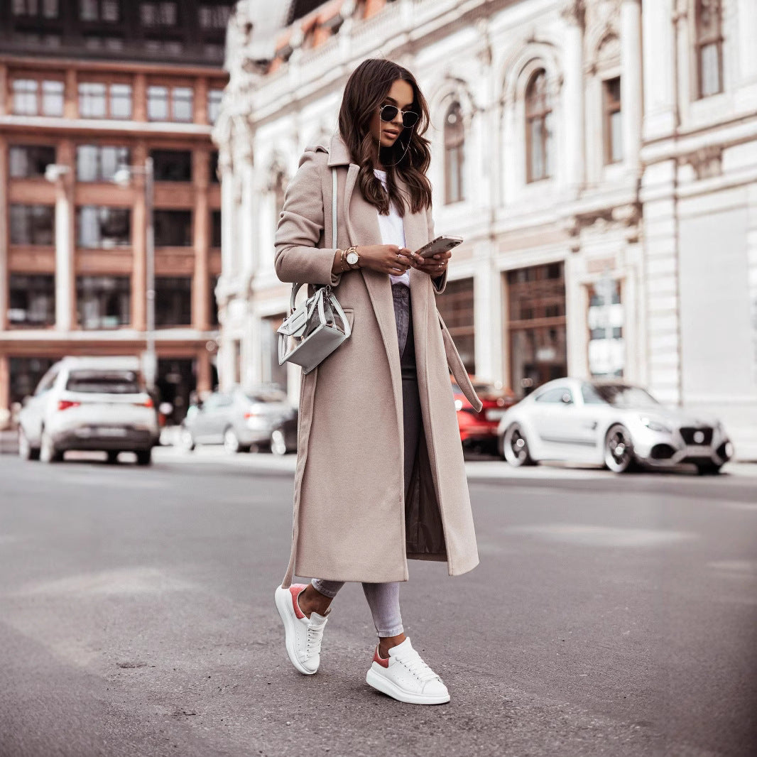 Damen Elegante und bequeme Langjacke Heidi-Mode