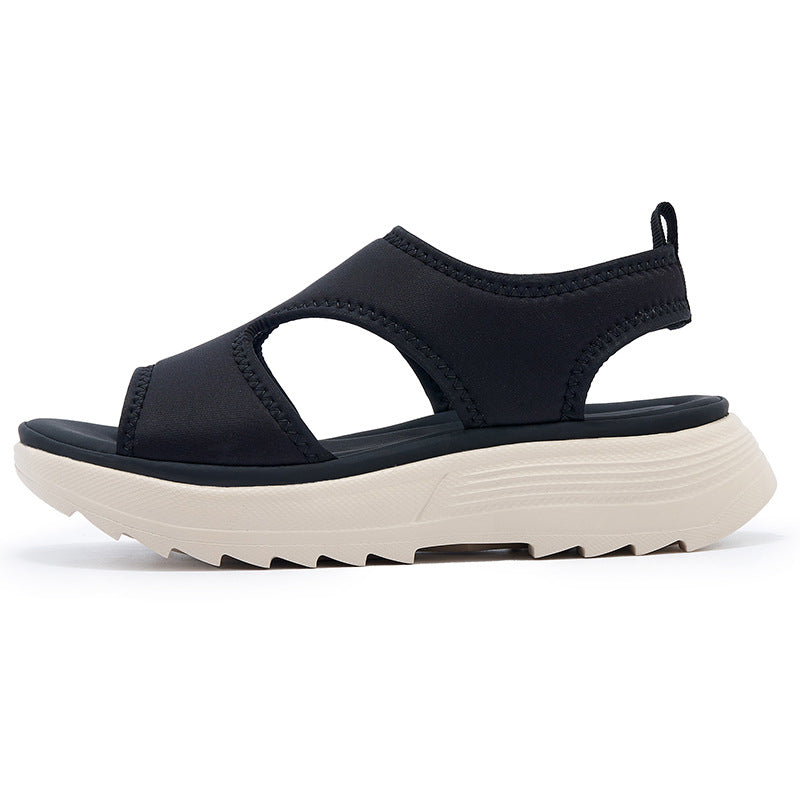 Damen Sportliche Sandalen mit stoßdämpfender Sohle und anatomischer Unterstützung Heidi-Mode