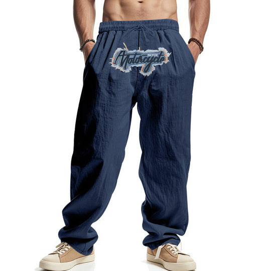 Herren Bequeme Freizeit-Pants mit elastischem Bund und seitlichen Taschen Heidi-Mode