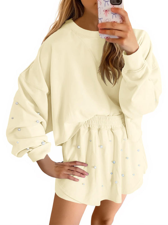 Damen Sportliches Sweatshirt- und Rock-Set Heidi-Mode