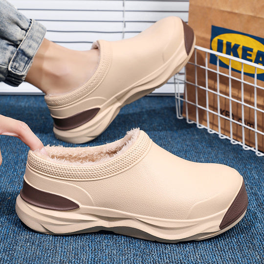 Damen Komfortable Hausschuhe mit isolierter Innensohle und rutschfester Sohle Heidi-Mode