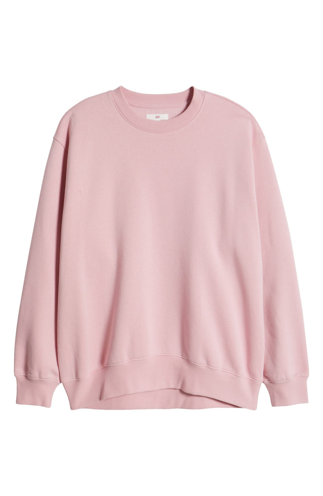 Damen entspannter Sweatshirt mit klassischem Rundhalsausschnitt Heidi-Mode